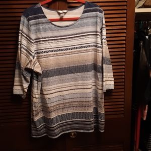 CJBANKS size 3X tunic shirt